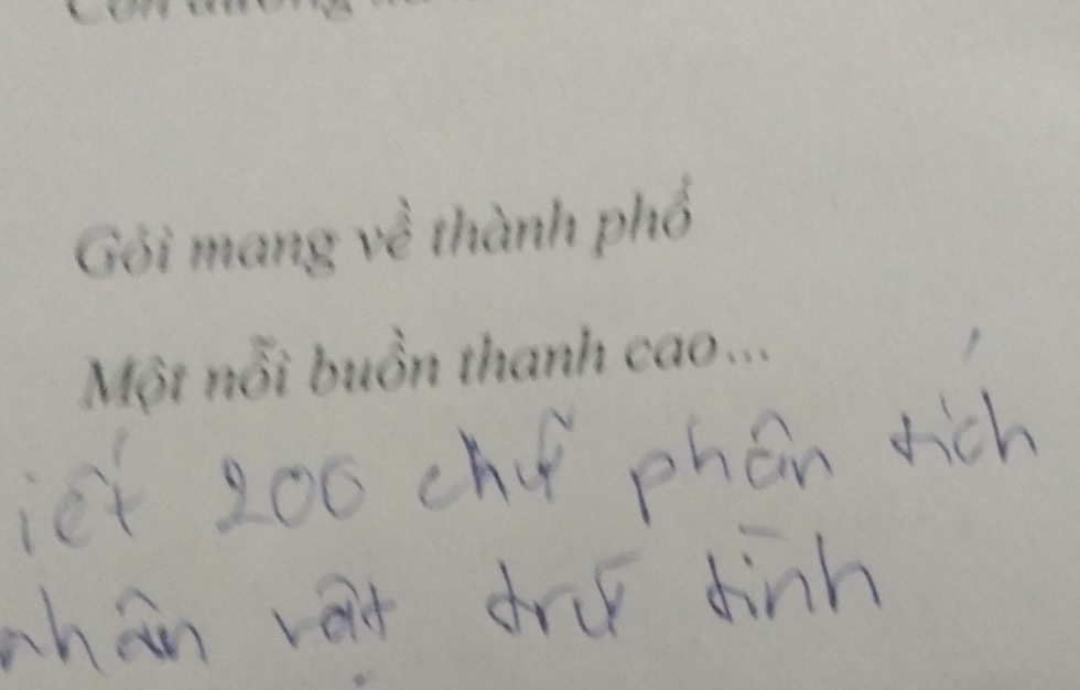 mang vè thanh pho 
rnoi buon thanh cao. . 
iet 2o0 cho phon rich 
hàn vait druy dinh