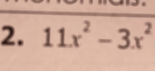 11x^2-3x^2