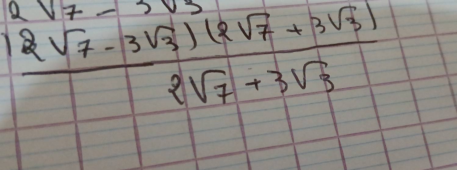  (2(sqrt(7)-3sqrt(3))(2sqrt(7)+3sqrt(3)))/2sqrt(7)+3sqrt(8) 