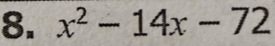 x^2-14x-72