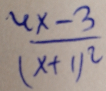 frac 6x-3(x+1)^2