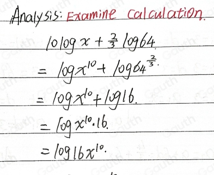 Solved: Condense this expression into a single logarithm and simplify ...