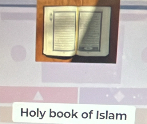 Holy book of Islam