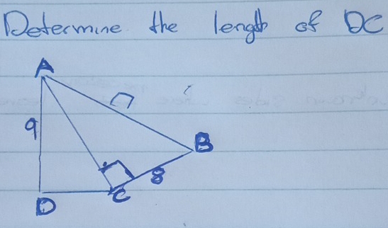 Determine the length of be