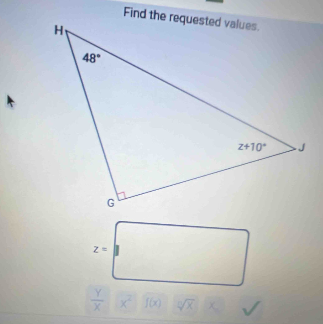 Z=
 Y/X  x^2 f(x) sqrt[n](X) x