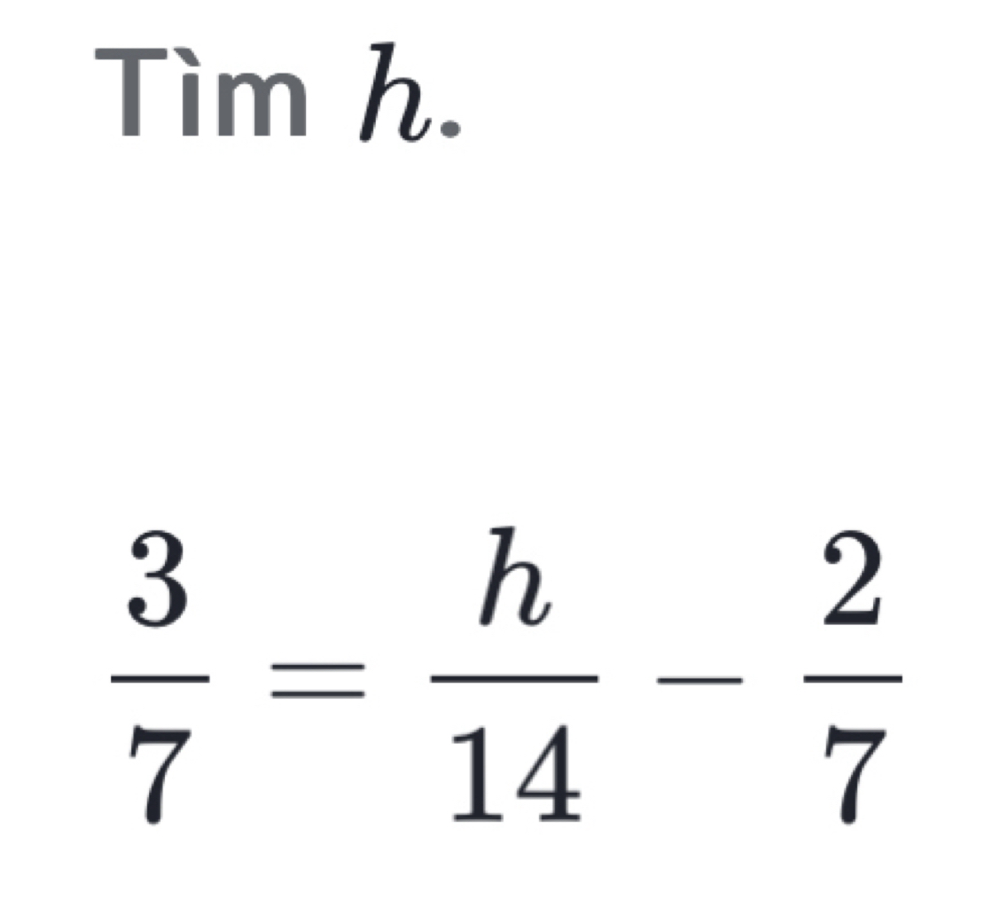 lim 2.
 3/7 = h/14 - 2/7 