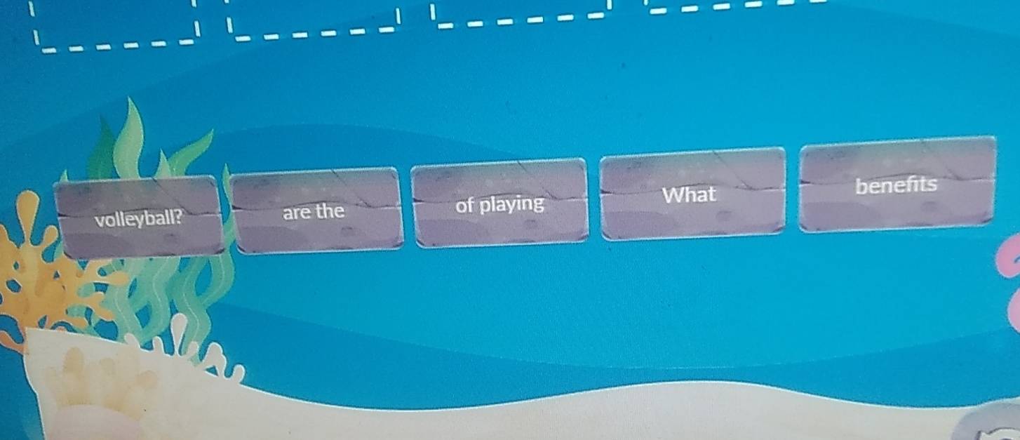 What 
volleyball? are the of playing benefits