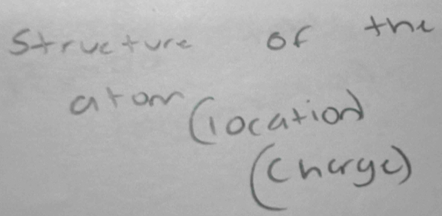 structure of the 
arom (ocation 
(hage)