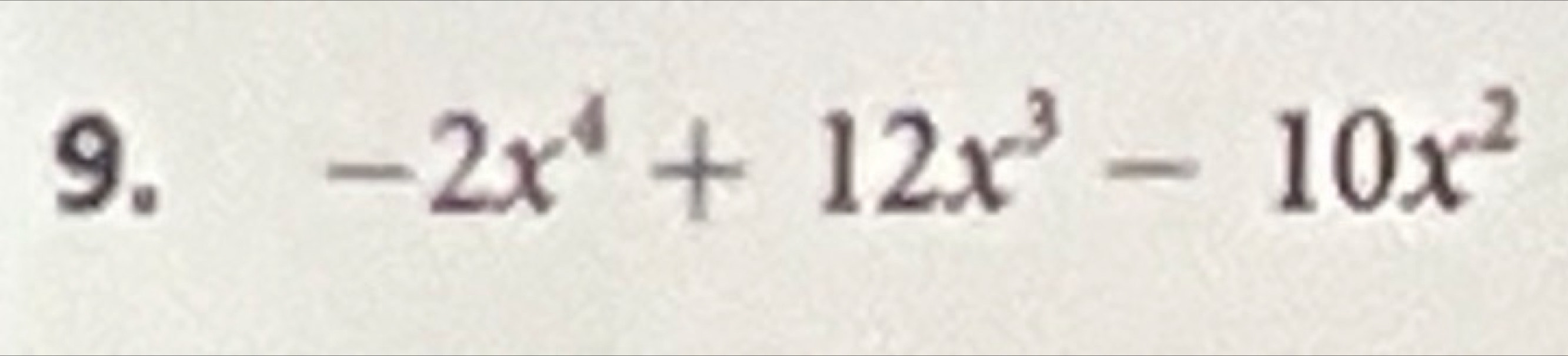 -2x^4+12x^3-10x^2