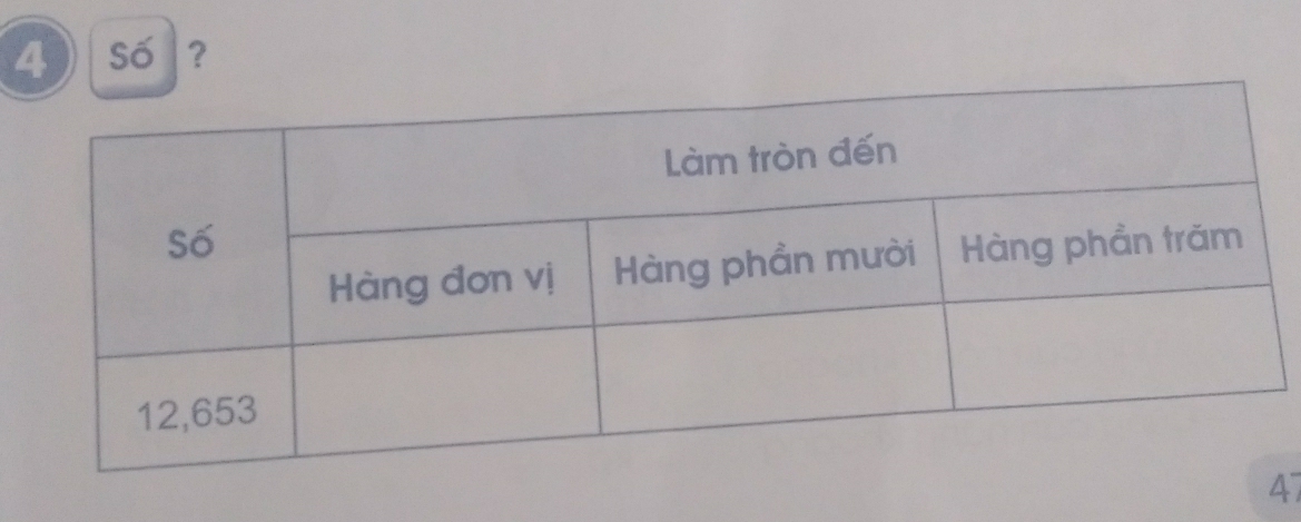 4 1 Số ? 
7