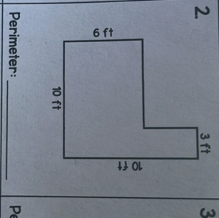 2 
3 
_ 
Perimeter: Pe