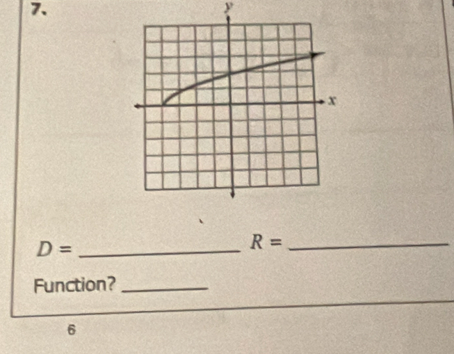 y
_ D=
R= _ 
Function?_ 
6