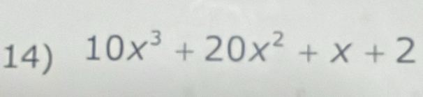 10x^3+20x^2+x+2