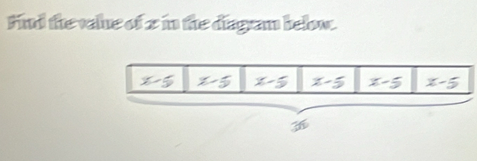 Find the value of 2 in the diagran below.