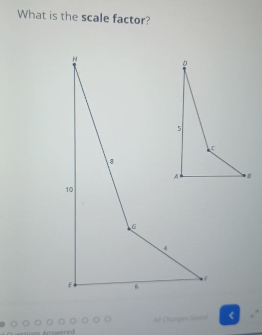 What is the scale factor? 
All Chan ived