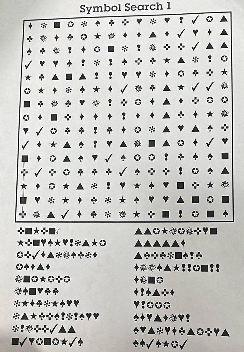 Symbol Search 1