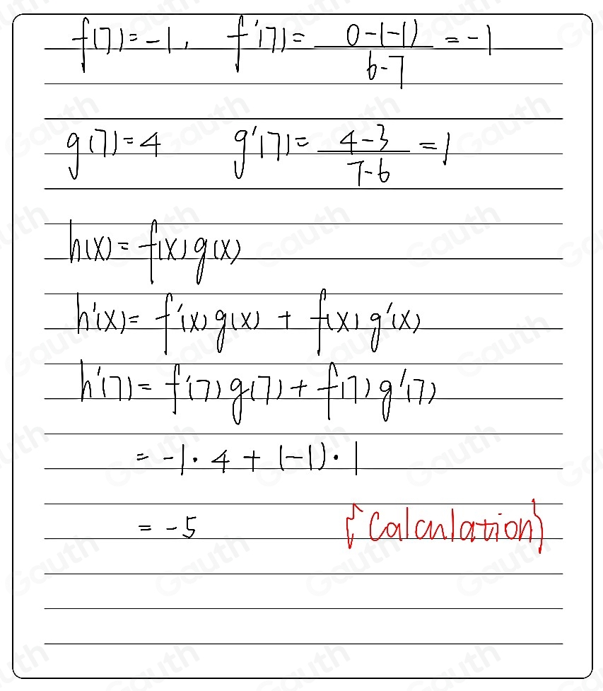 Solved: Given the graphs of y=f(x) and y=g(x) shown below and h(x)=f(x ...