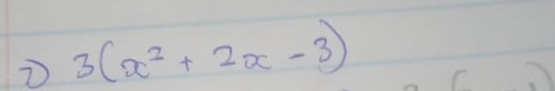 3(x^2+2x-3)