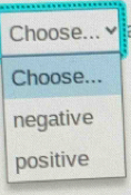 Choose... ν [
Choose...
negative
positive