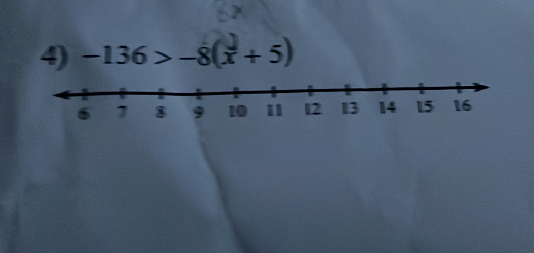 -136>-8(x+5)