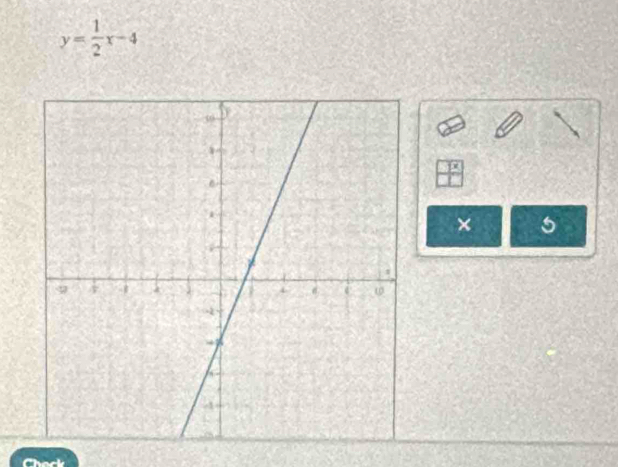 y= 1/2 x-4
overline C 
×