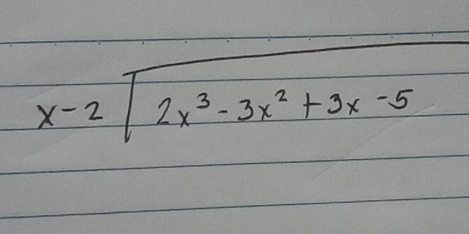 x-2sqrt(2x^3-3x^2+3x-5)