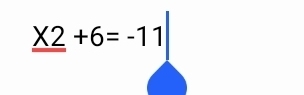 _ * 2+6=-11