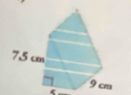 7.5 cm
9 cm