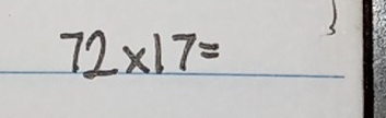 72* 17=