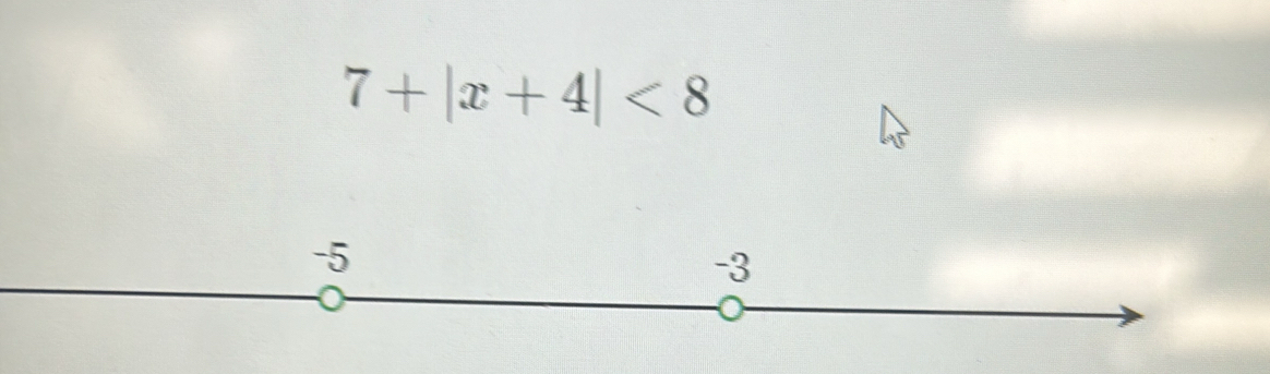 7+|x+4|<8</tex>