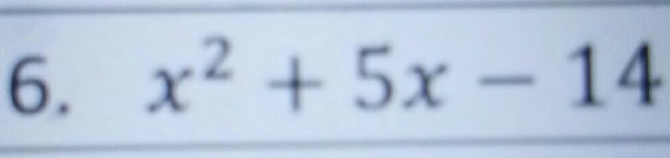 x^2+5x-14