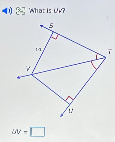 What is UV?
UV=□