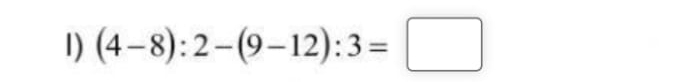 (4-8):2-(9-12):3=□