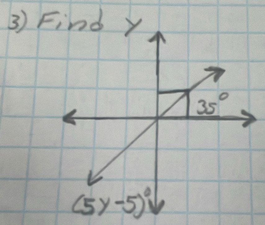 Find
(5y-5)^circ 