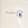 m∠ 4=□°