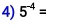 5^(-4)=