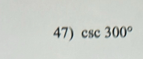 csc 300°