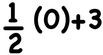  1/2 (0)+3