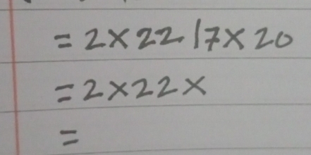 =2* 22/7* 20
=2* 22*