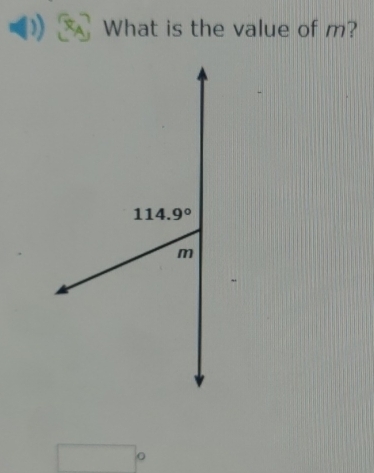 What is the value of m?