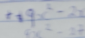 t=9x^2-2y
6x^2-27