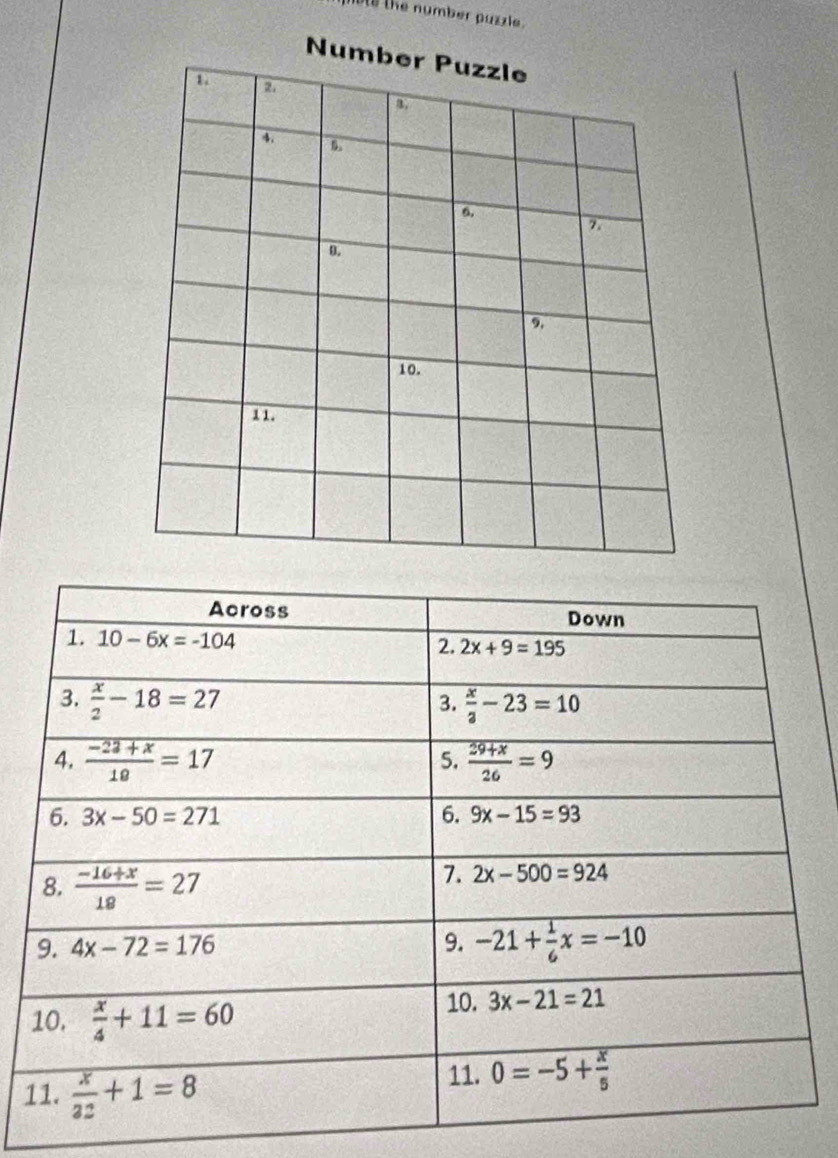 ts the number puzzle .
1