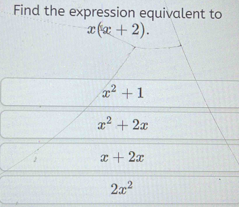 Find the expression e