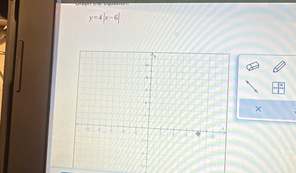 y=4|x-6|
×
×