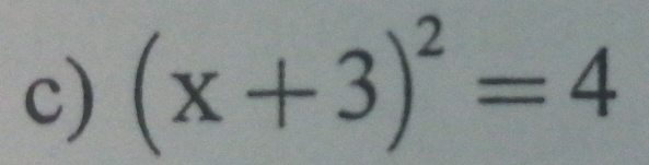 (x+3)^2=4