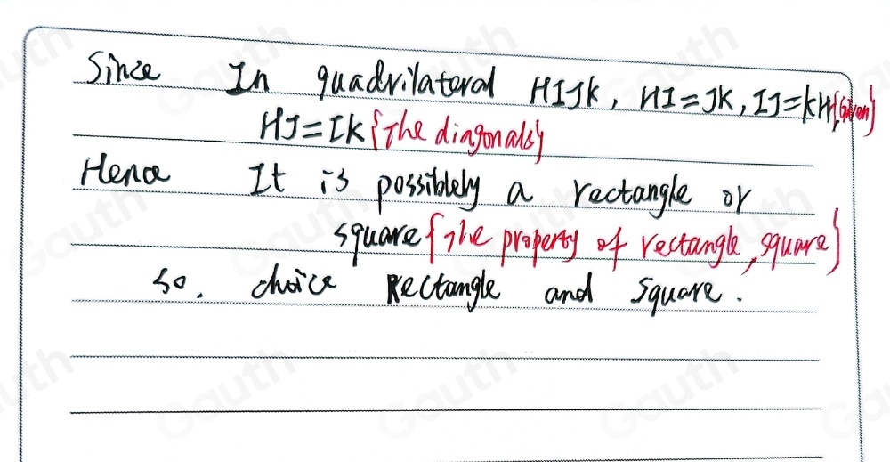Solved: Choose ALL answers that describe the quadrilateral HIJK if ...