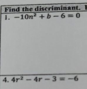 4r^2-4r-3=-6