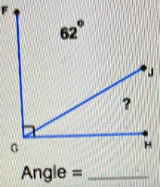 Angle= _