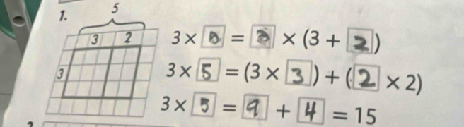 3* D = ×(3 + )
3* =(3* )+ * 2)
3* = . a + =15