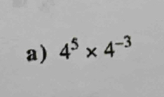 4^5* 4^(-3)